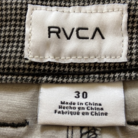 RVCA houndstooth pants - Picture 6 of 6